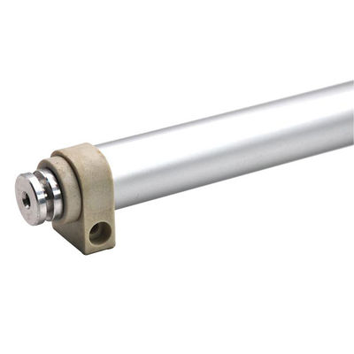 Cerradora de puertas de cristal automática neumática de cierre automático de plata para puertas deslizantes 30-80 kg