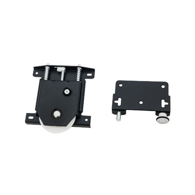 Long Life Aluminio de puerta corredera de rieles y ruedas para el ajuste de hardware de armario moderno