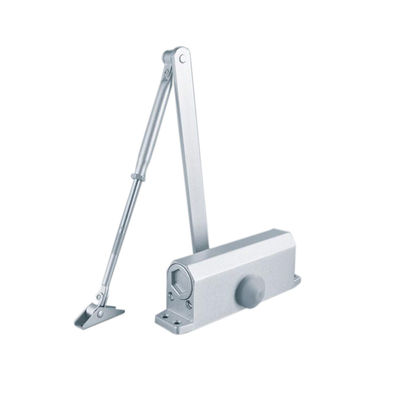 Cerradura de puerta de fuego de brazo deslizante para cerradura Peso de la puerta máxima 65-85kg Finish Spray-Paint Silver