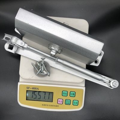 Cerradura de puerta de fuego de brazo deslizante para cerradura Peso de la puerta máxima 65-85kg Finish Spray-Paint Silver