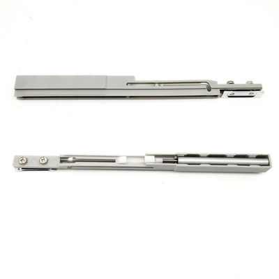 8.5cm*11cm Sliver suave cerrado rodillos corredizos de la puerta del armario para una fácil instalación