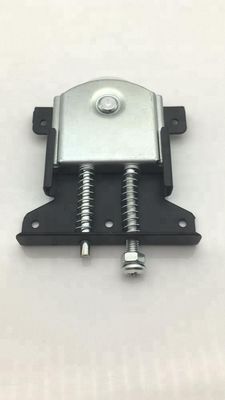 8.5cm*11cm Black Sliver América del Sur Acero de trabajo pesado ranura puerta corredera rueda de rodillo