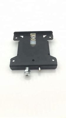 8.5cm*11cm Black Sliver América del Sur Acero de trabajo pesado ranura puerta corredera rueda de rodillo