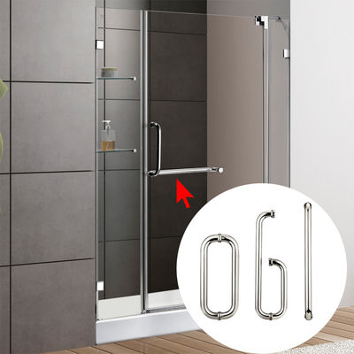 Puertas y ventanas 304 de acero inoxidable Matt negro color cuadrado tubo de vidrio puertas