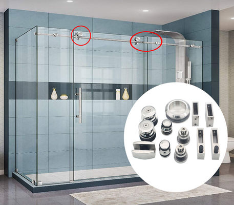 Otros accesorios para las puertas de ducha de vidrio de material corredizo