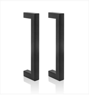 Mango de puerta de tiro de acero inoxidable de trabajo pesado en estilo francés para puertas de gabinete