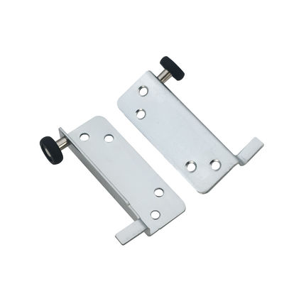Accesorios de ruedas de rodillo de puertas plegables de hierro y nylon para puertas corredizas de armarios 8.5cm*11cm
