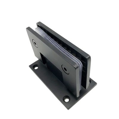 304 de acero inoxidable negro de 90 grados bisagra de la puerta de la ducha para el estilo de apariencia cuadrada