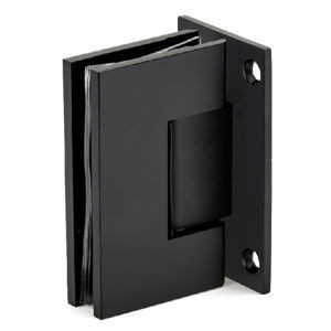 304 de acero inoxidable negro de 90 grados bisagra de la puerta de la ducha para el estilo de apariencia cuadrada