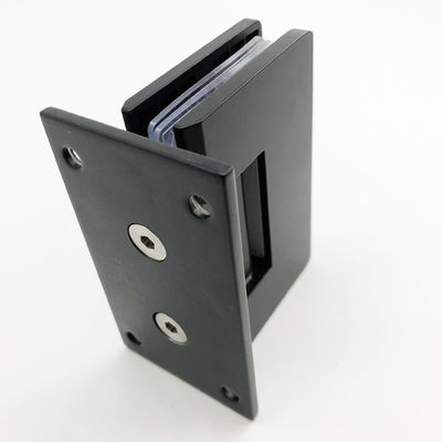 304 de acero inoxidable negro de 90 grados bisagra de la puerta de la ducha para el estilo de apariencia cuadrada