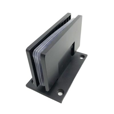 304 de acero inoxidable negro de 90 grados bisagra de la puerta de la ducha para el estilo de apariencia cuadrada