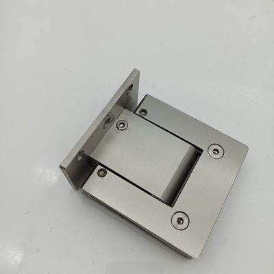Cierre suave de acero inoxidable 304 abrazadera de puerta de vidrio hidráulico bisagra de ducha para 90 grados