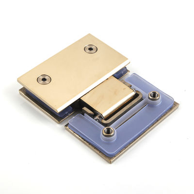 Hinge de ducha de diseño moderno de oro rosa para puerta de ducha de vidrio doblada Cerniere Box Doccia