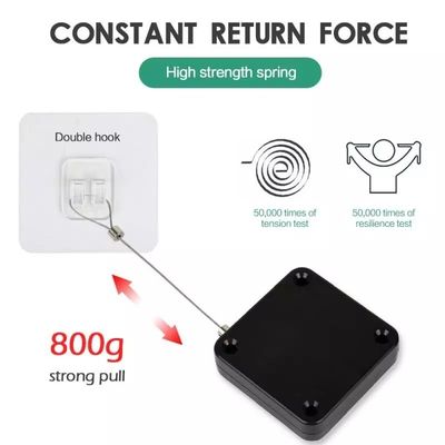 Cerradura automática de puertas con resistencia al bloqueo 100-800 y material de acero inoxidable ABS