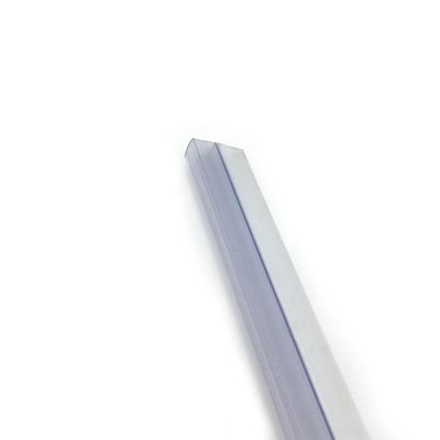 6-12MM Transparente PVC Sellado de la ducha Impermeable de la bañera Sella de la tira para la puerta de vidrio