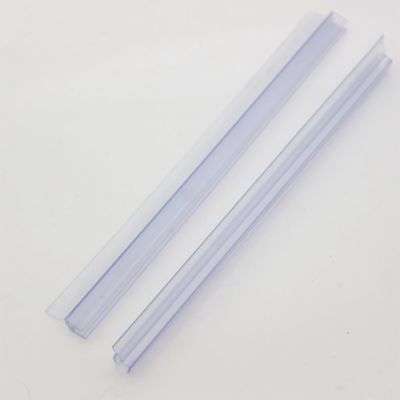 Banda de sellado de puertas de ducha de vidrio templado sin marco de 6-12 mm con sellos de PVC impermeables