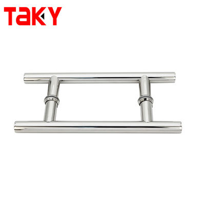 Puerta de vidrio de 24 pulgadas de doble lado en forma de H Escalera redonda Puerta de puente Puerta de puente Puertas de ventana