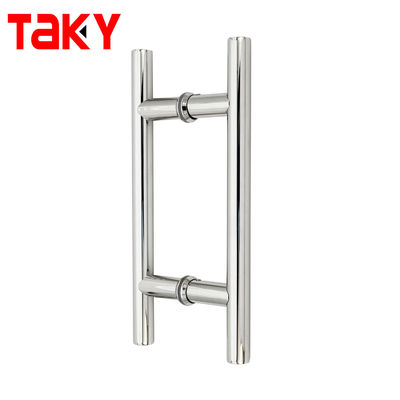 Puerta de vidrio de 24 pulgadas de doble lado en forma de H Escalera redonda Puerta de puente Puerta de puente Puertas de ventana