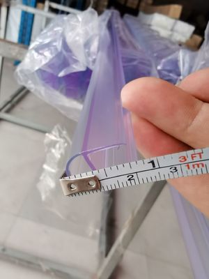 Puerta de ducha de plástico de PVC de goma de sello de 94 pulgadas para garantía y función de elevación larga