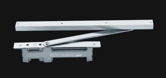 Diseño de hotel moderno 85KG Rated de fuego dos velocidad ajustable hidráulica escondido primavera de madera cerradora de puertas ocultas