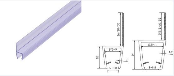 Estripa de sello de silicona de ducha para puerta de vidrio de 120 pulgadas Prevenir fugas y detener el daño por agua