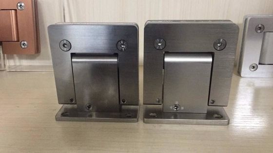 Cubierta de ducha hidráulica de 90 grados para la puerta de cristal del baño normal en aluminio