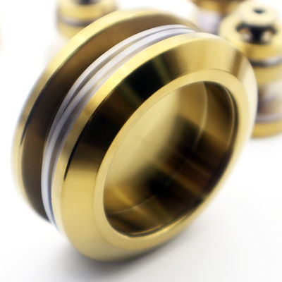 Sistema de puertas correderas sin marco anti-bronce para acabado de vidrio seguro de 8-12 mm de espesor