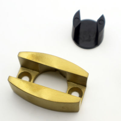 Sistema de puertas correderas sin marco anti-bronce para acabado de vidrio seguro de 8-12 mm de espesor