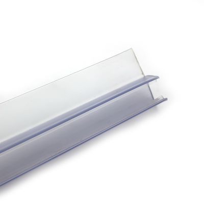8-12mm PVC impermeable de caucho de vidrio de la puerta de la ducha correa de sellado para la longitud normal 2200/2400mm