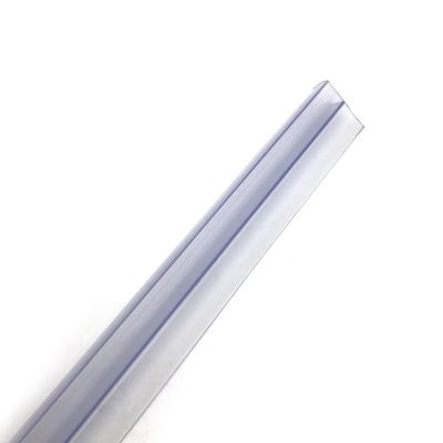 8-12mm PVC impermeable de caucho de vidrio de la puerta de la ducha correa de sellado para la longitud normal 2200/2400mm