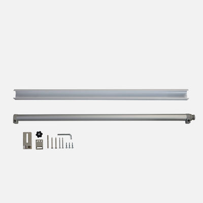 TAKY Color Blanco 30-80 kg Cerradura de puerta corredera de vidrio sin marco para los requisitos del cliente