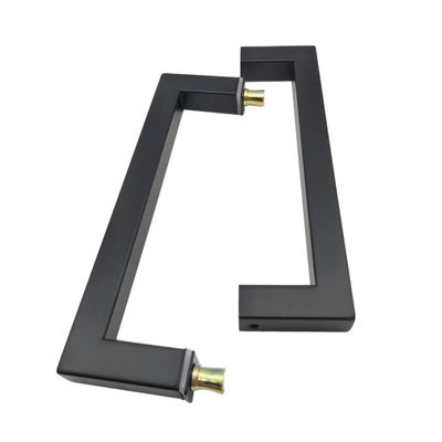 Moderno 8 pulgadas 200mm H manija de la puerta de la ducha para puerta de vidrio en SS304 acabado polaco