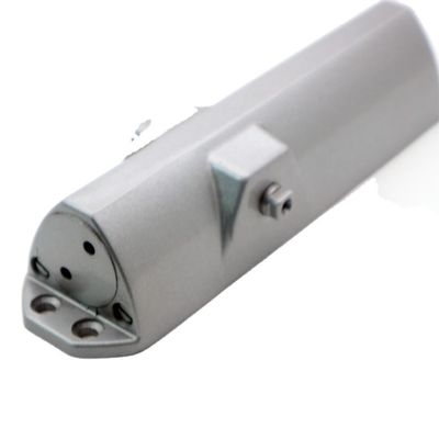 Cerradura de puertas de cámara de acción de control remoto inalámbrico de aluminio hidráulico de plata para puertas de PVC