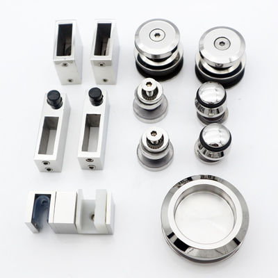 12mm de vidrio estilo recto de esquinas deslizantes kits de ajuste más popular en el mercado estadounidense