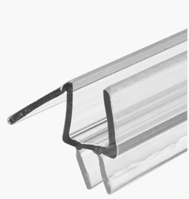 Función de elevación larga PVC de plástico de la puerta de la ducha del fondo de la correa de sellado para baños modernos