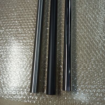 Barra de puerta corredera con tubo de acero inoxidable de 25 mm de diámetro y alta resistencia a la corrosión