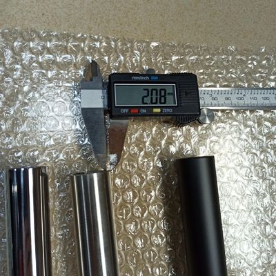 Barra de puerta corredera con tubo de acero inoxidable de 25 mm de diámetro y alta resistencia a la corrosión