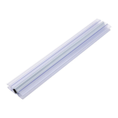 Banda de sellado impermeable de PVC magnético sin marco para puerta corredera de ducha de vidrio de 6mm 8mm 10mm