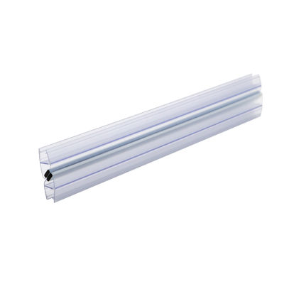 Banda de sellado impermeable de PVC magnético sin marco para puerta corredera de ducha de vidrio de 6mm 8mm 10mm