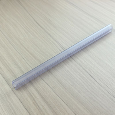 Pvc impermeable de forma D de vidrio de la puerta de la ducha correa de sellado para más de 1200 mm tamaño de la puerta