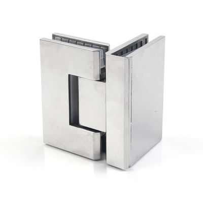 Vidrio fijo de 8-10 mm de 360 grados de vidrio a vidrio Baño de ducha Cabinas de puerta de vidrio bisagras estilo de diseño moderno