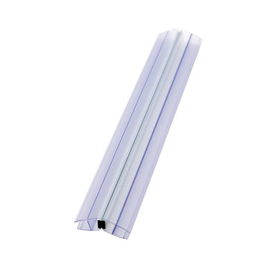 Banda de sellado de PVC impermeable para ducha de vidrio de 6 mm-10 mm Puerta corredera de estilo abierto corredera