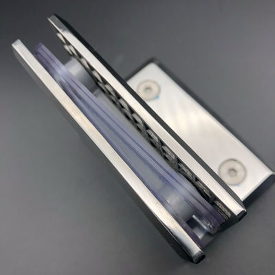 Vidrio fijo de 8-10 mm de 360 grados de vidrio a vidrio Baño de ducha Cabinas de puerta de vidrio bisagras estilo de diseño moderno