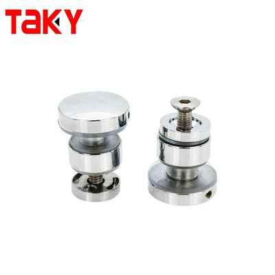 Apariencia cuadrada Accesorios de puertas corredizas de vidrio para el hardware de puertas de vidrio del comerciante