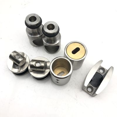 Aplicación de puertas corredizas de vidrio de 12 mm Barras de forma redonda de vidrio de ducha