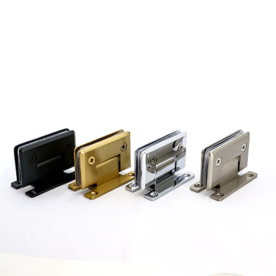Puerta de cristal sin marco bisagra PSS/SSS/MB Finish 90 grados de latón sólido para la puerta de la sala de ducha