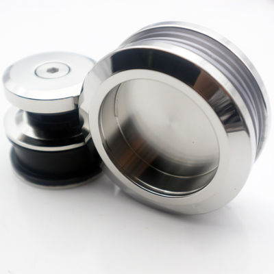 10-12 mm de espesor de vidrio de seguridad doble puerta corredera para la oficina Accesorios de la sala de ducha