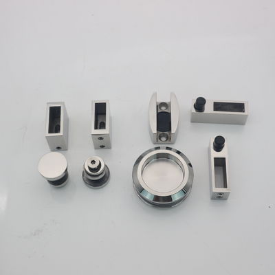 Kit de puertas dobles de 6 pies con puerta de ducha corredera moderna y ajuste de hardware ss304 resistente