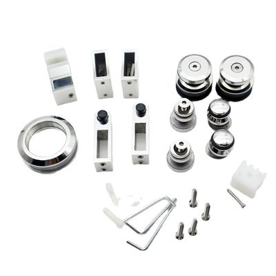 Kit de puertas corredizas de ducha de acero inoxidable 304 para accesorios de ducha de estilo moderno