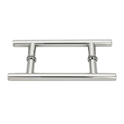 16 "Heavy Duty H forma de puerta corredera de la manija para las puertas de doble cara Chrome Push Pull